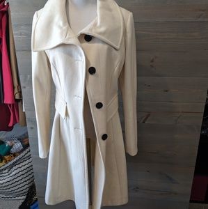 Express cream peacoat